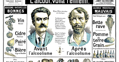 Si la mère nourrissante boit le vin