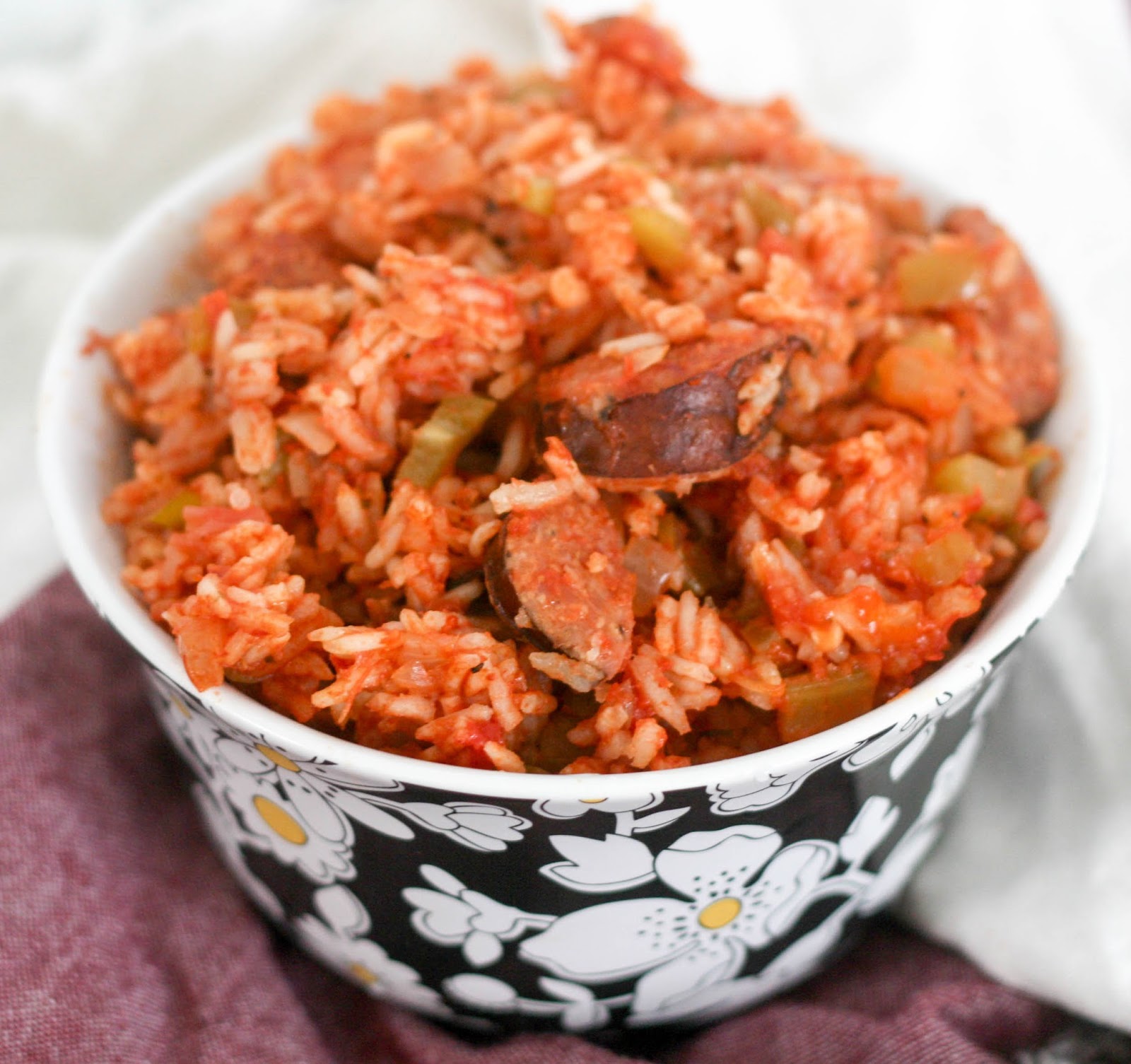 Recipes by Rachel Rappaport Red Rice with Andouille Sausage