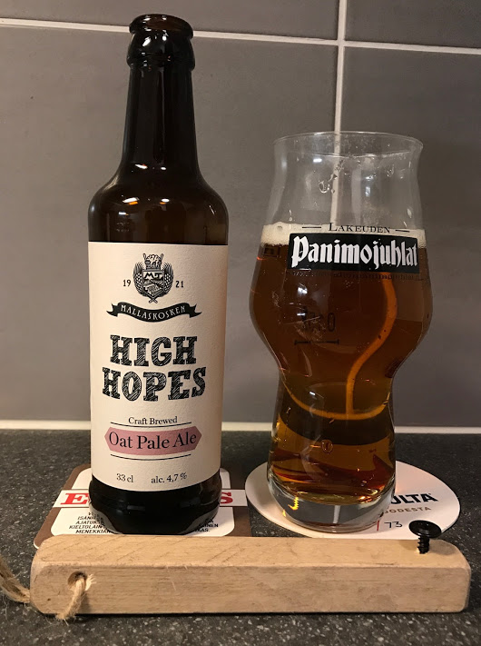 Arde arvioi Mallaskoski High Hopes Oat Pale Ale