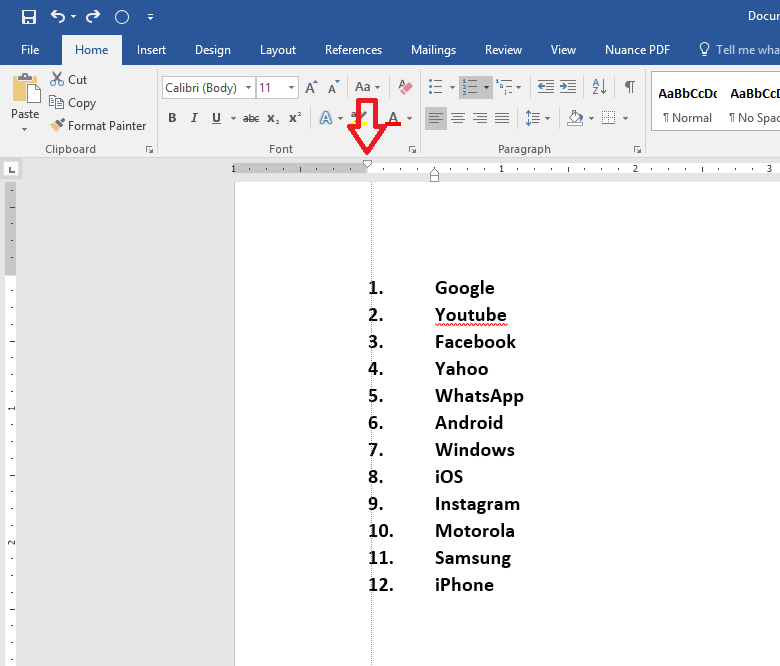 how to change line number font in word for mac