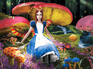 Buku Mewarnai Gratis Alice In Wonderland