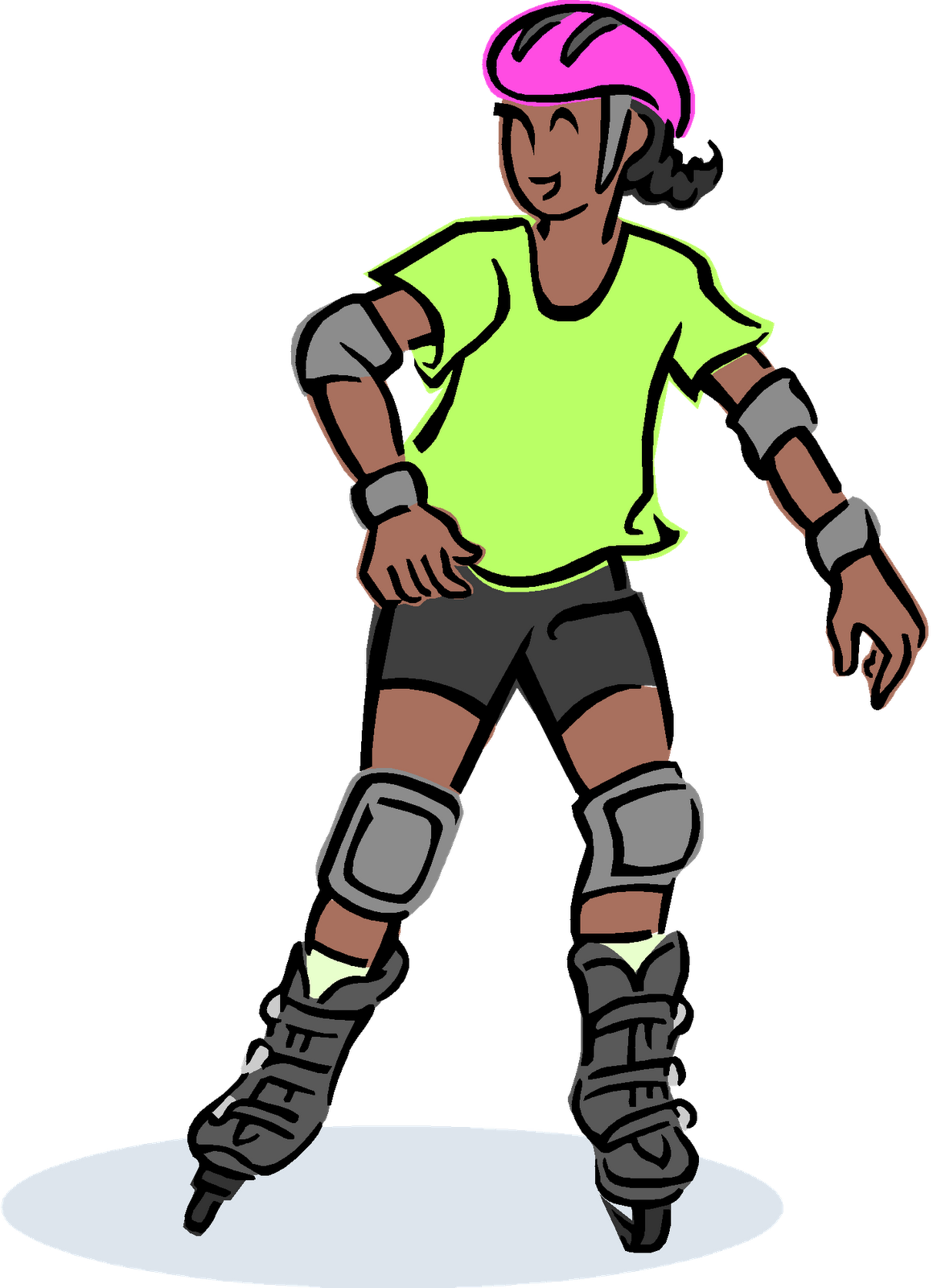 Кататься на роликах картинки для детей