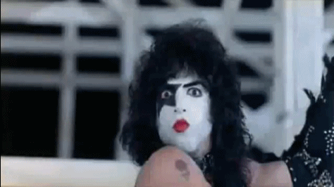 Image result for make gifs motion images kiss paul stanley