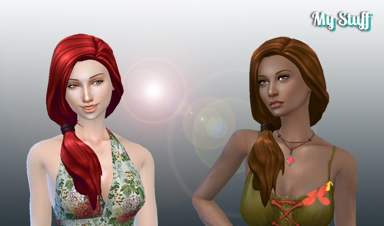 Side Pony Hairstyle