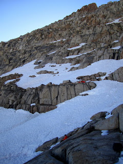 Kevin's bivy spot.