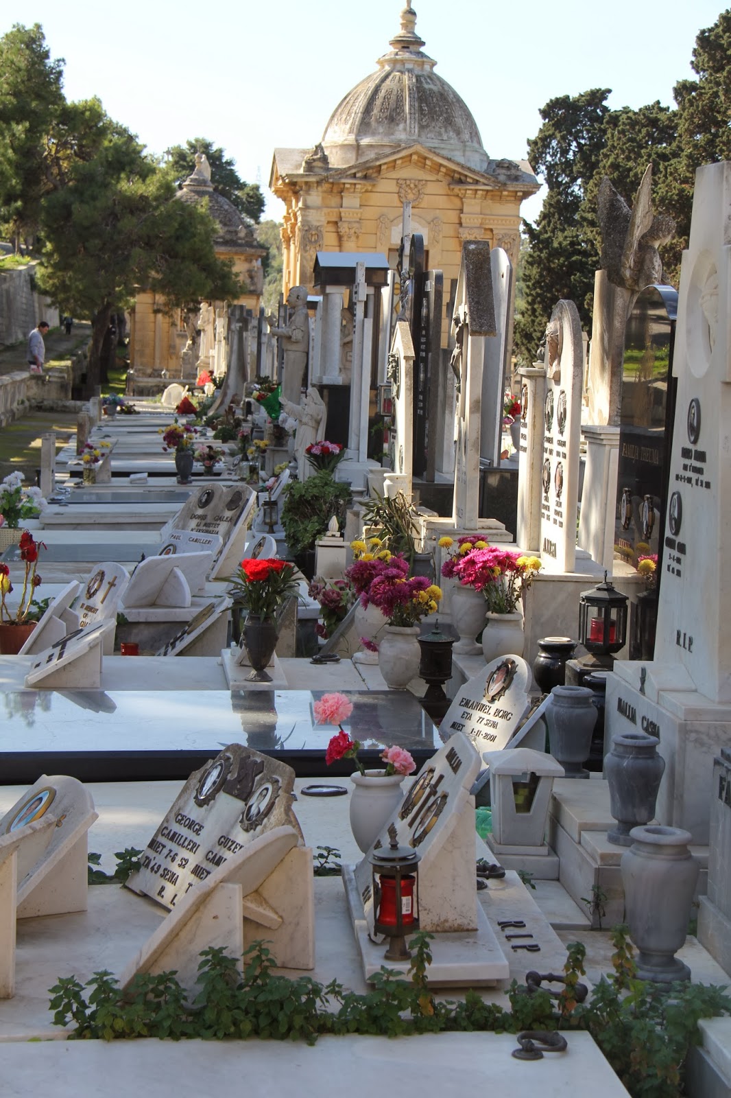 Beyond the Cornfields Addolorata Cemetery, Malta