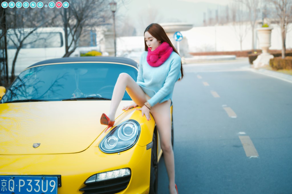 TouTiao 2018-04-09: Model Han Xia Xi (韩 夏 汐) (90 photos) photo 2-10