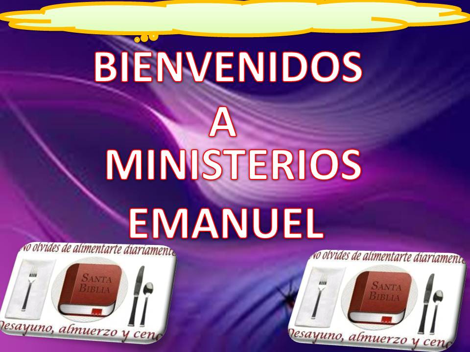 MINISTERIOS EMANUEL