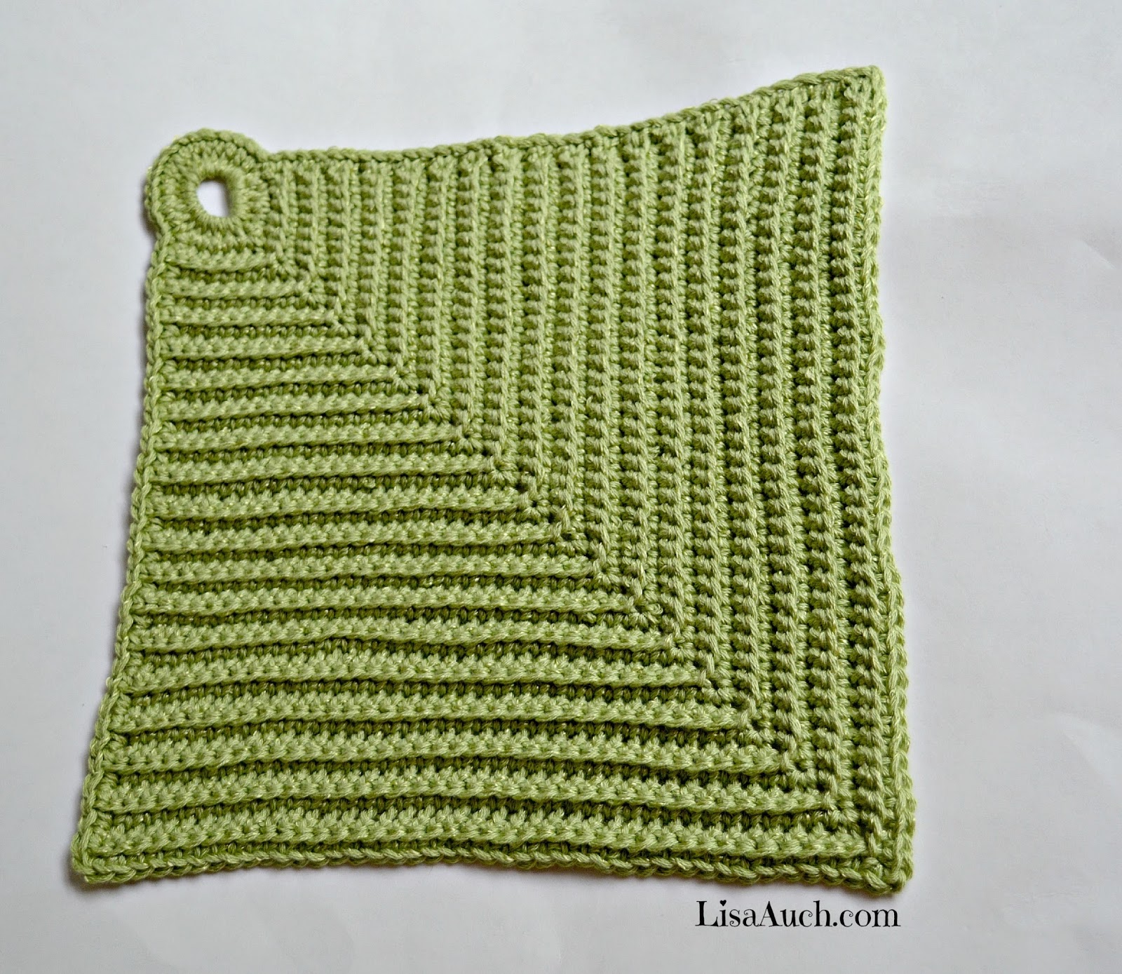 Free Easy Crochet DishCloth Pattern