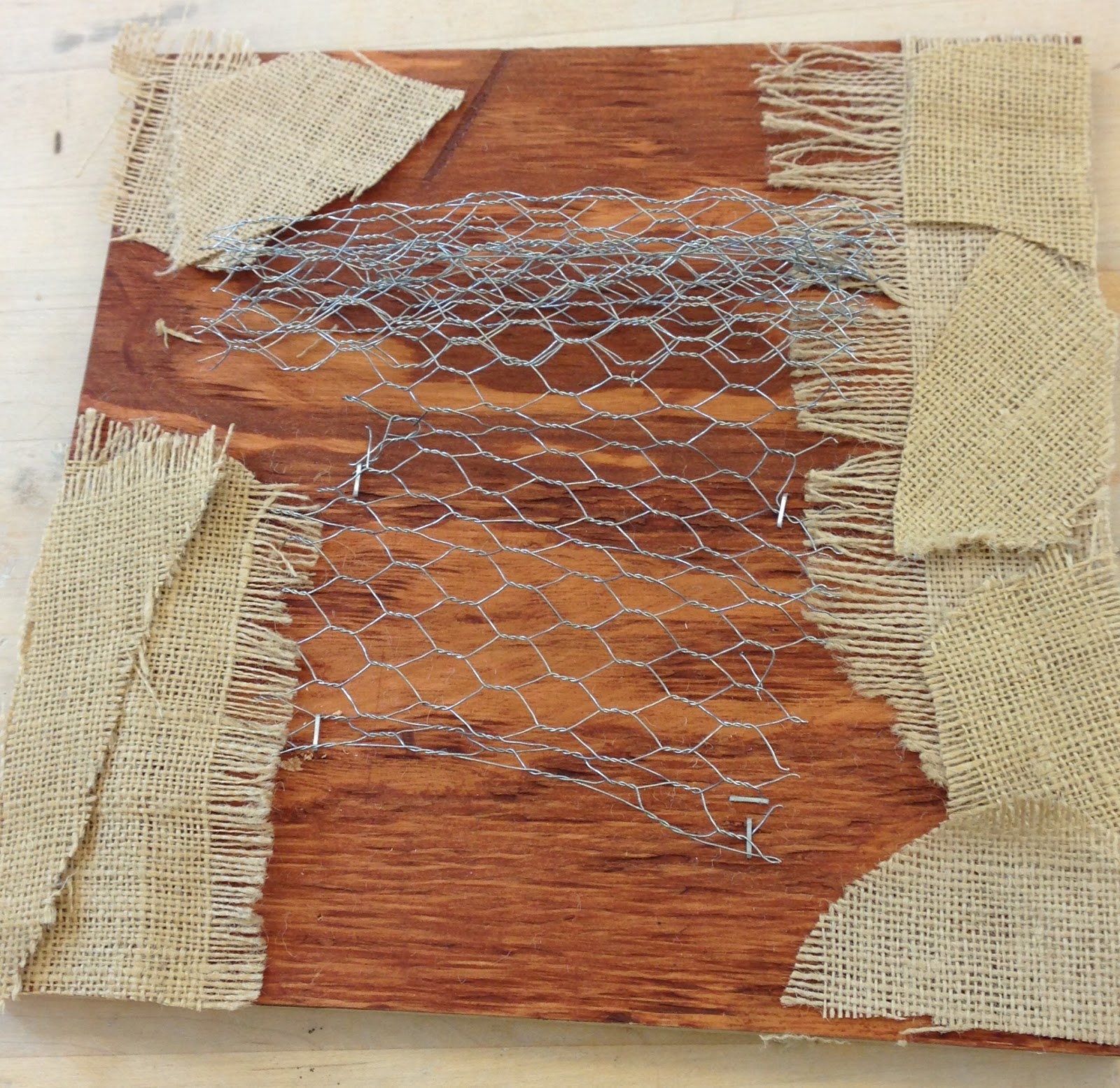 Valerie's Art Blog: Texture Collage & Sculpture