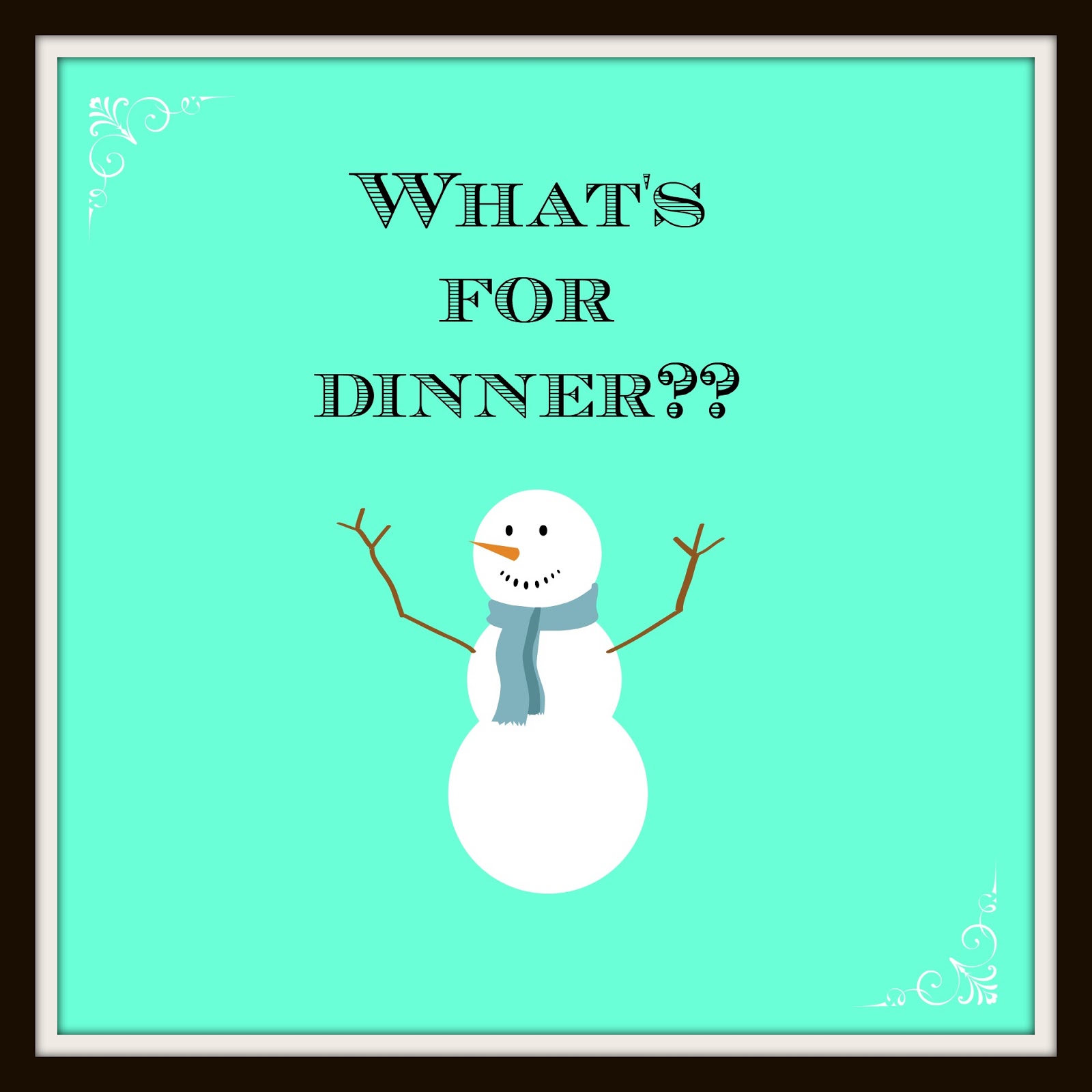 Living Better One Day At A Time What's for dinner this week? (The Diet