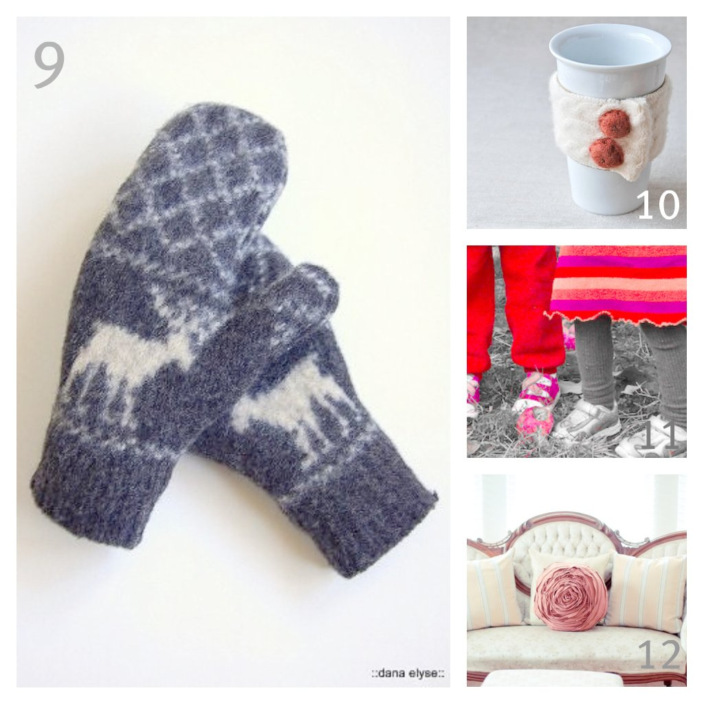 the rikrak studio 20 beautiful DIY sweater repurposing ideas & tutorials