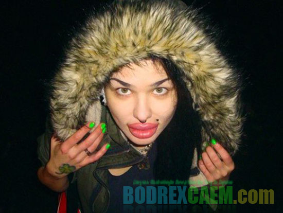 Foto Cristina Rey Cewek Cantik Asal Rusia Yang Kini Menjadi Monster [ www.BlogApaAja.com ]