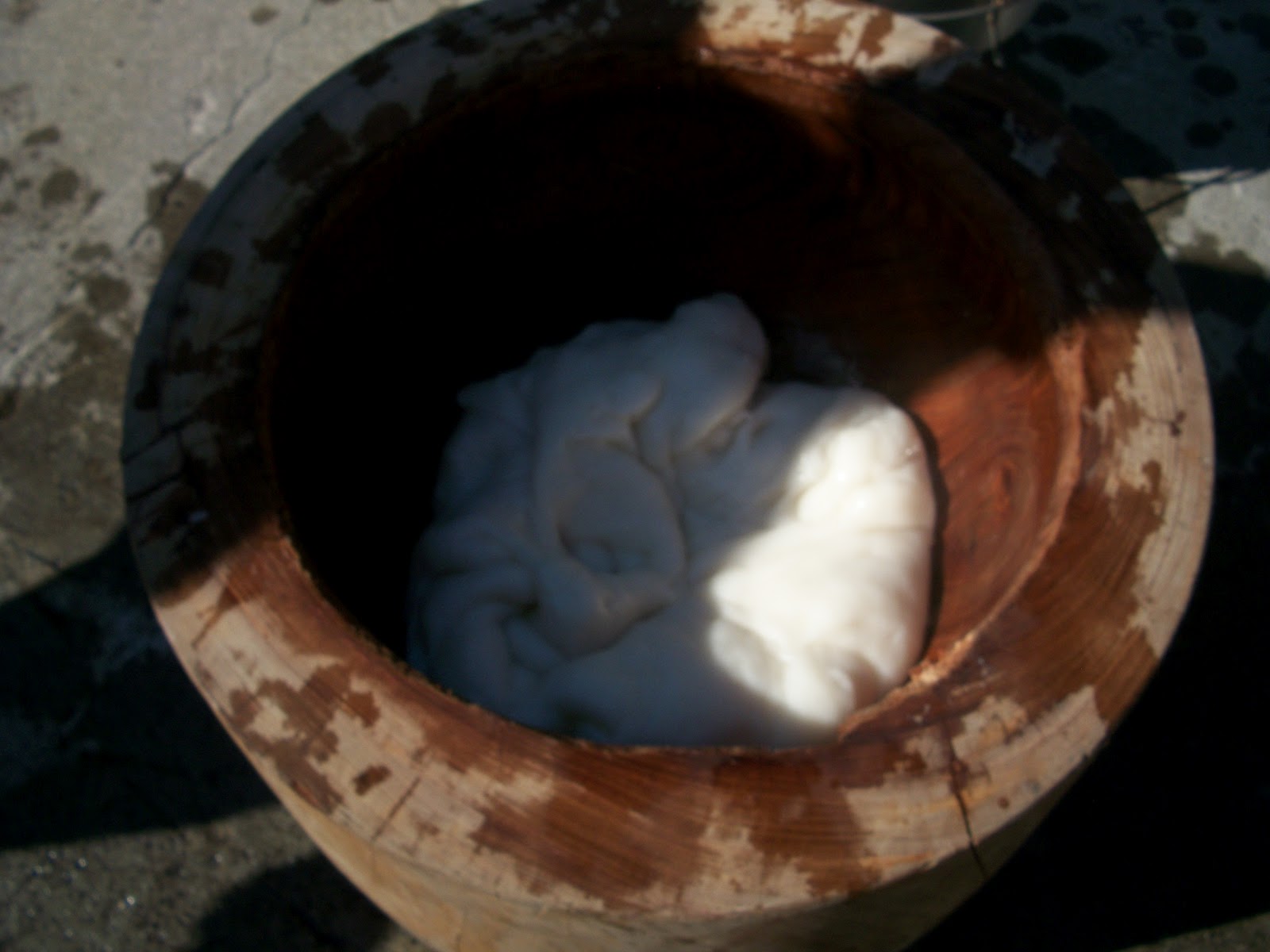 Konnichiwa: Rice Pounding, aka Making Mochi