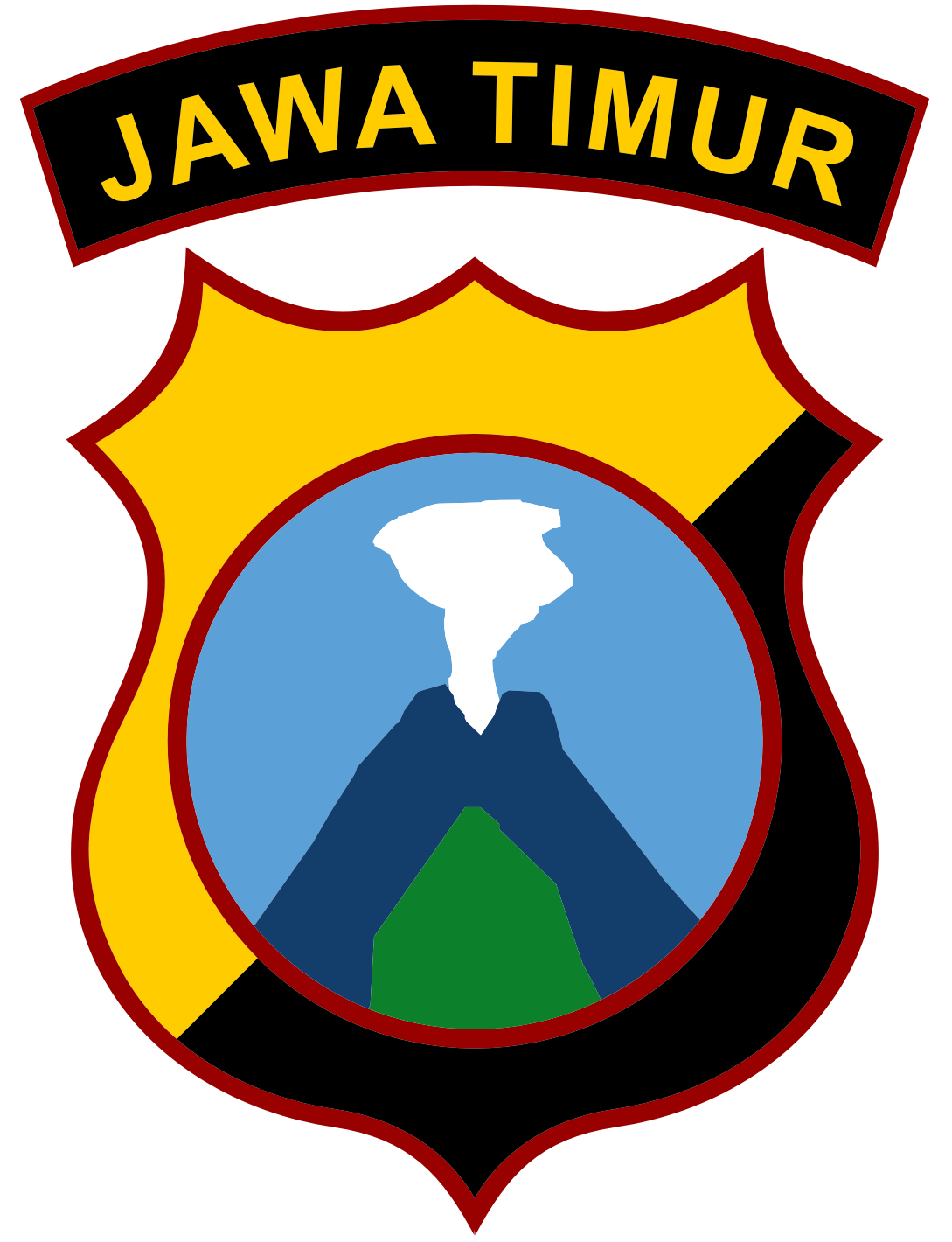 Logo Polda Jawa Timur  Kumpulan Logo Lambang Indonesia