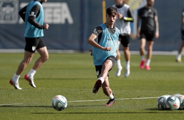 Málaga, David Larrubia se incorporará a los entrenamientos del primer equipo