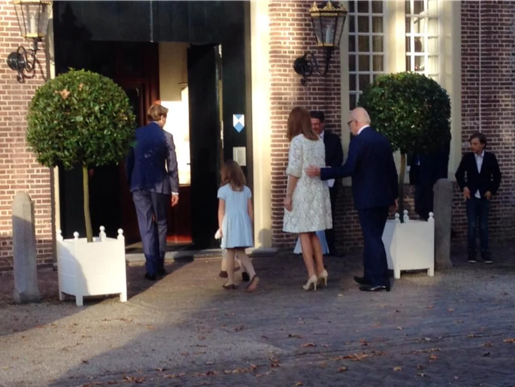 Prince Maurits and Princess Marilene with their children Anna, Lucas and Felicia The Netherlands 