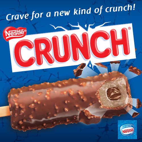 Introducing Nestle Crunch Ice Cream! - Animetric's World