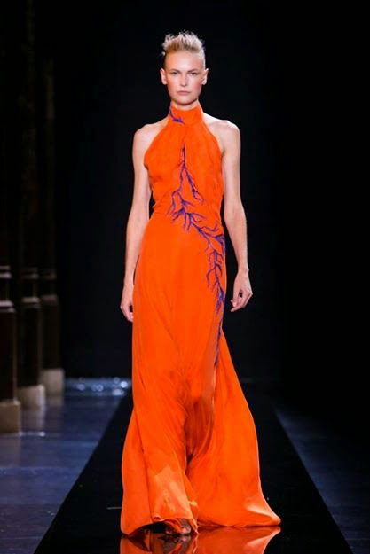 Tendencias moda primavera verano color naranja