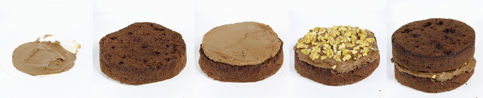Schokoladen-Karamell-Walnuss-Himbeer-Torte - Drip Cake Anleitung 2