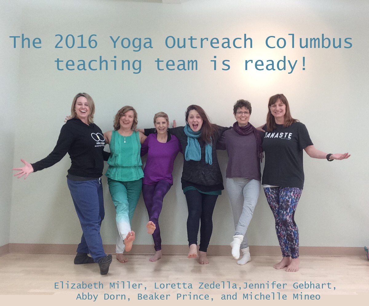 Yoga Outreach Columbus 2016 Teachers at Yoga Outerach Columbus