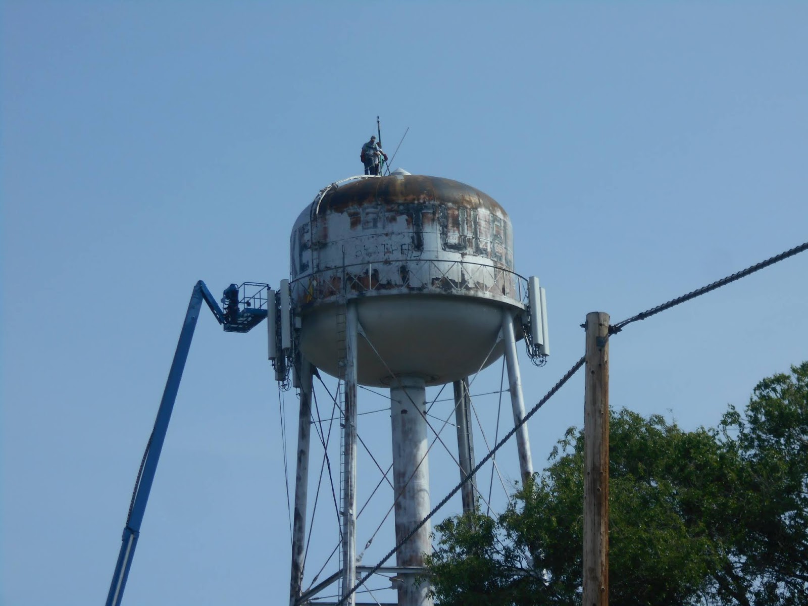 Tulelake Water Tower getting a muchneeded facelift, finally
