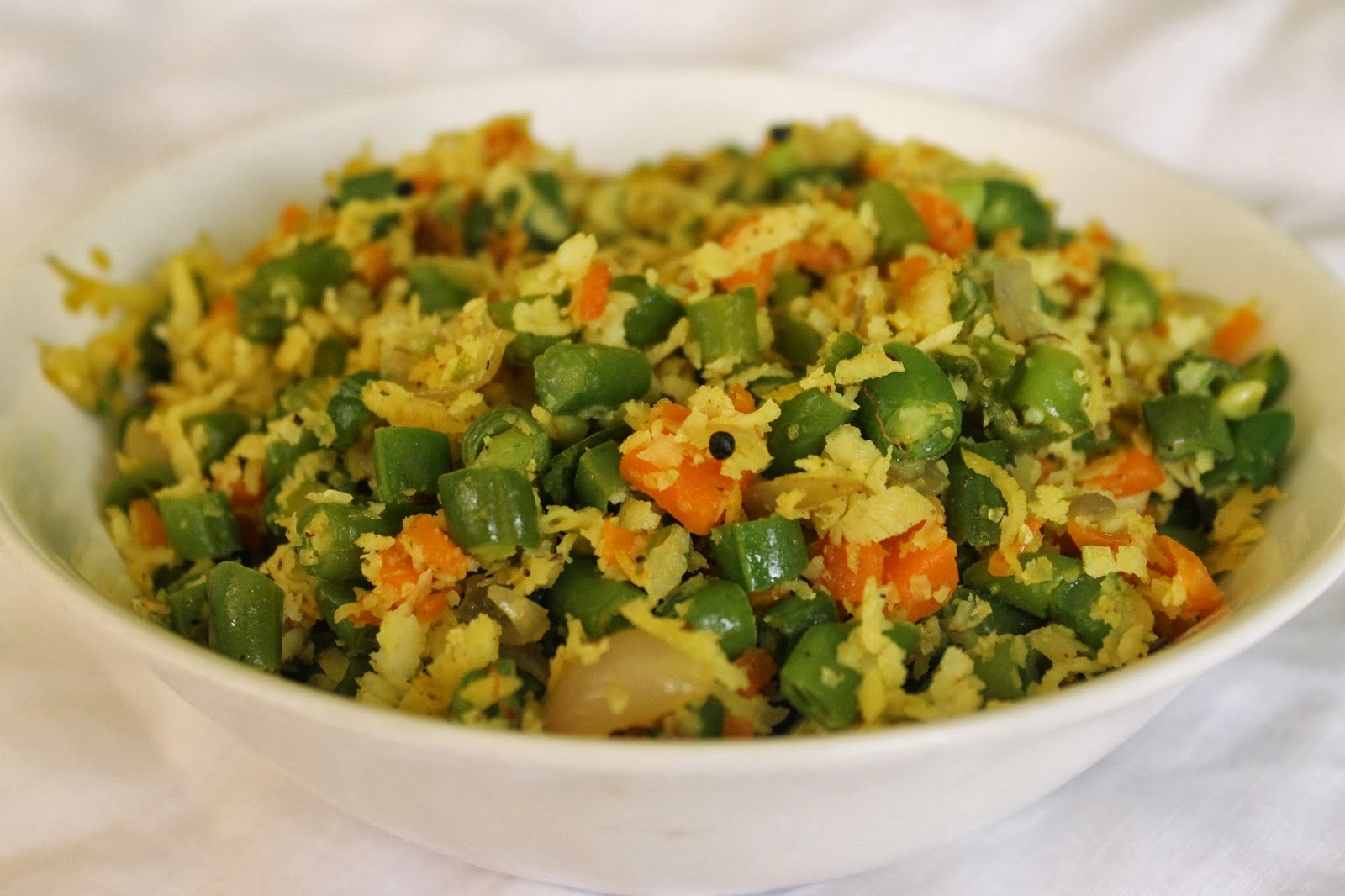 My Kitchen Treasure Beanscarrot thoran