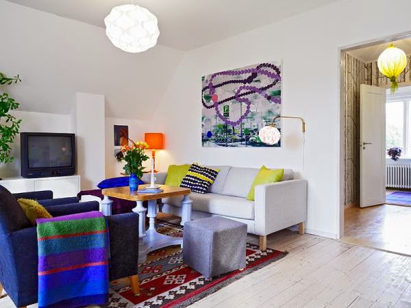 A Nordic chalet in summer