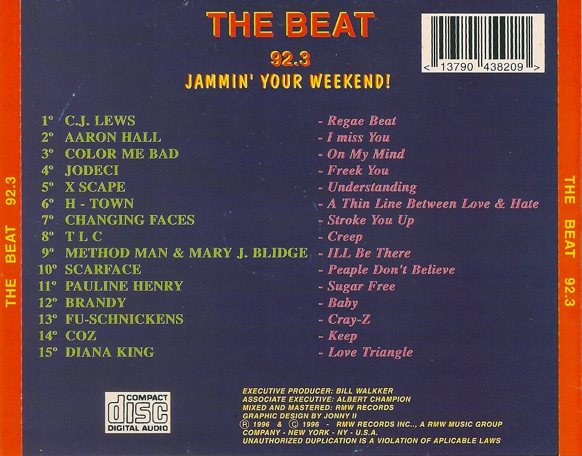 VA - The Beat 92.3 - (1996) 320kbps Byrogerteam