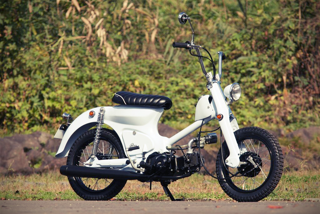 Кастом мопеда Honda super Cub