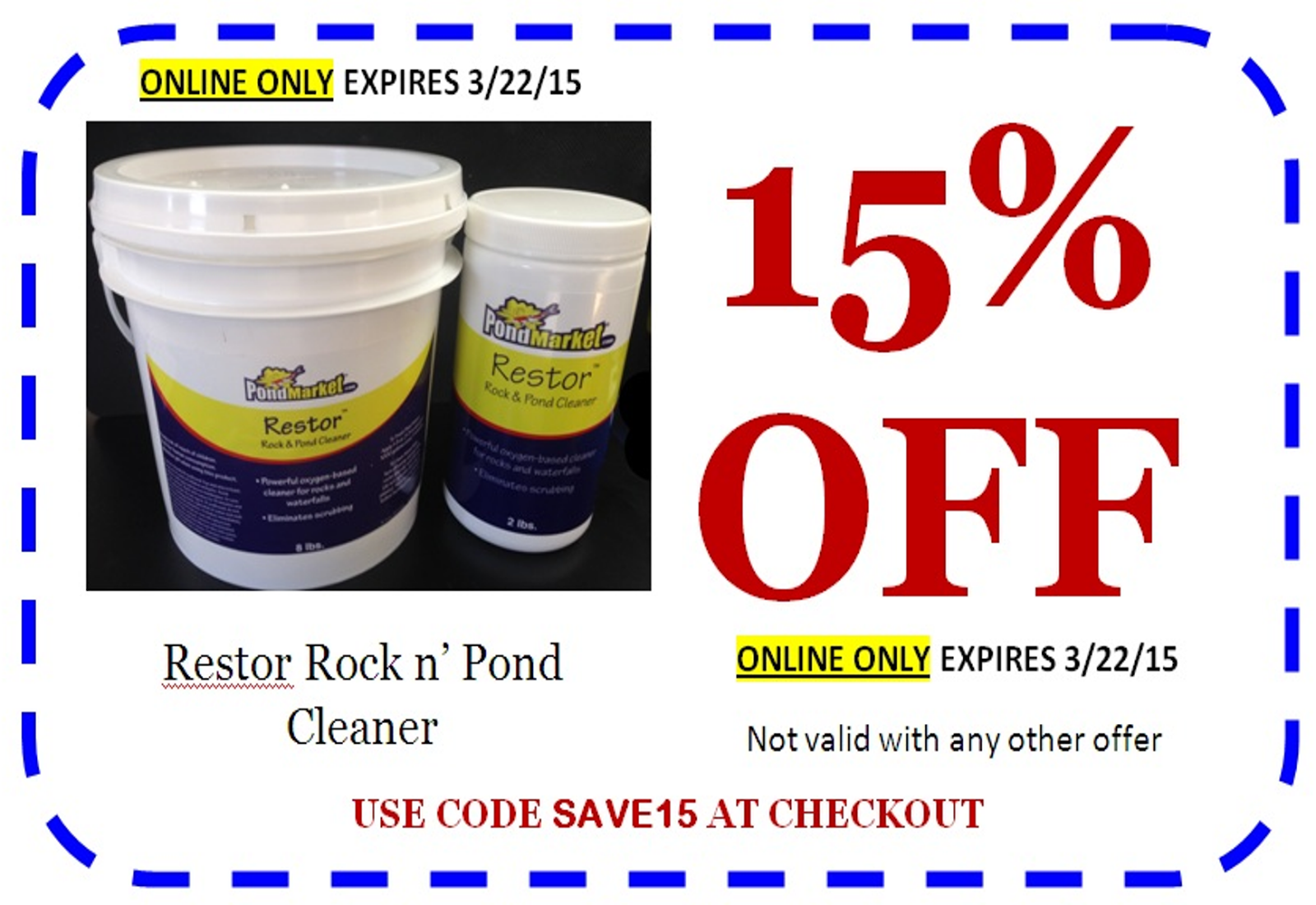 PondMarket Coupons: March 2015