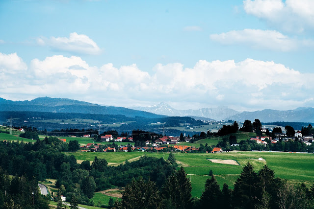 Wandertrilogie Allgäu  Etappe 38 Weiler-Scheidegg-Lindenberg  Wasserläufer Route 16