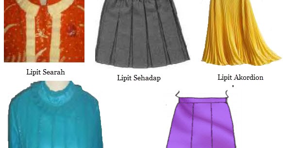 Bimbingan Belajar Sd Smp Sma Macam Macam Lipit Jahitan