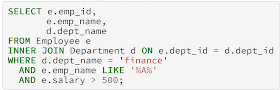 Javarevisited: A Better way to write Complex SQL queries for Programmers