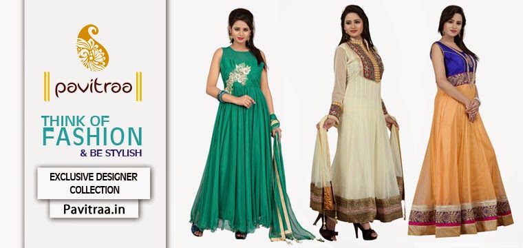 Buy Online Valentine Day Anarkali Salwar Suits Now!