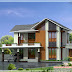 2950 sq.ft., 4 bedroom villa elevation design
