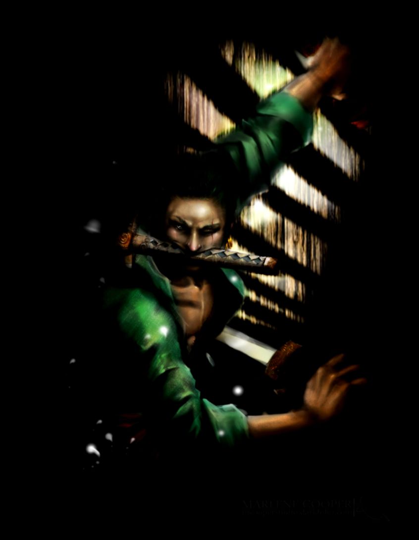 Roronoa Zoro by Marlene Cooper on DeviantArt