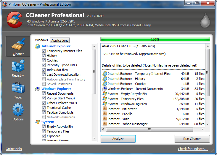 CCleaner -Test - Download - CHIP