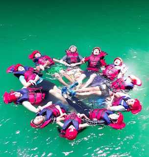 Body rafting green canyon Pangandaran