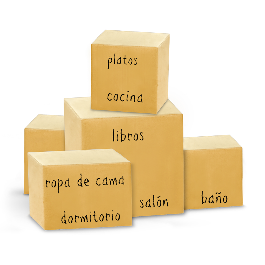 Cajas de cartón para mudanzas