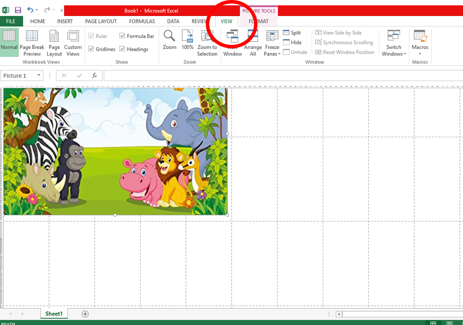 HOW TO CREATE POSTER/ BANNER USING MICROSOFT EXCEL? KT Hangout