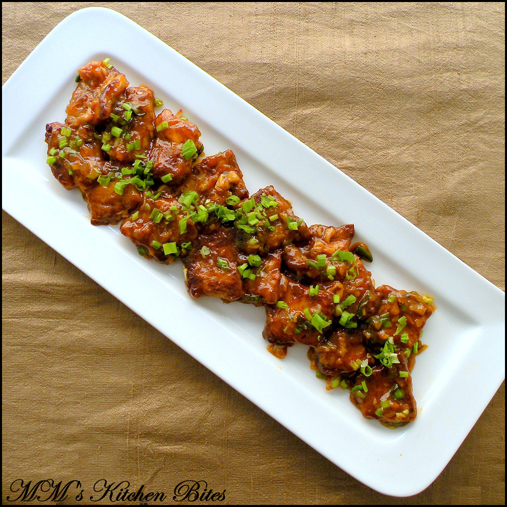 MM's Kitchen Bites Chili Fish...quick fix, spicy and tangy