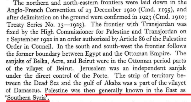 British Naval analysis in 1943: No such thing as Palestinians or Palestinian nationalism Ssyria1