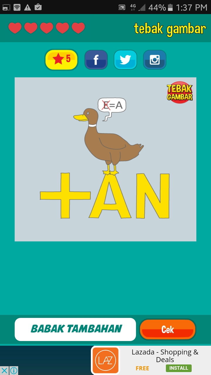 Jawaban Tebak Gambar Beserta Gambarnya Level 37 (New ...