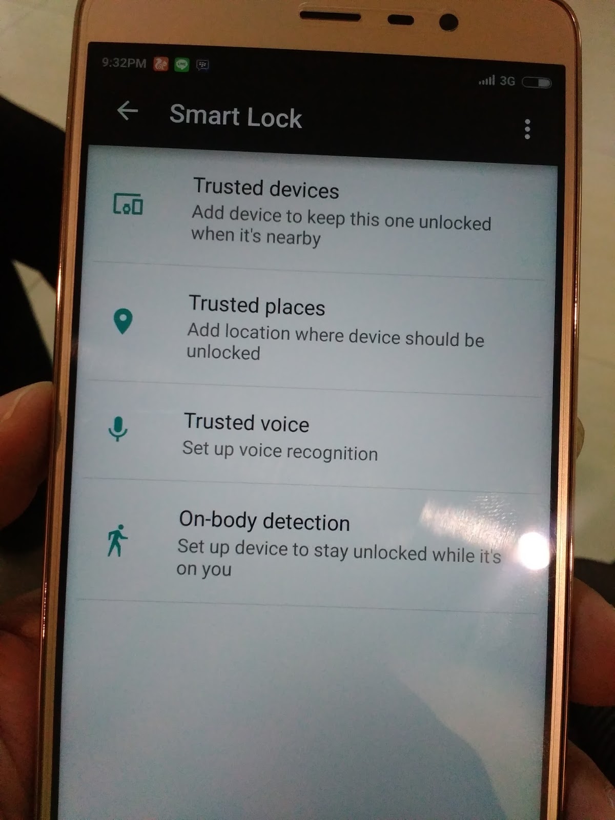 cara mengaktifkan jenis smart lock android