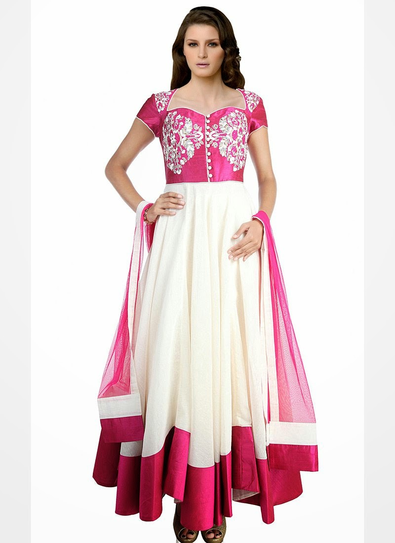 albarino net: Graceful Plus Size Ankle Length Anarkali Suits