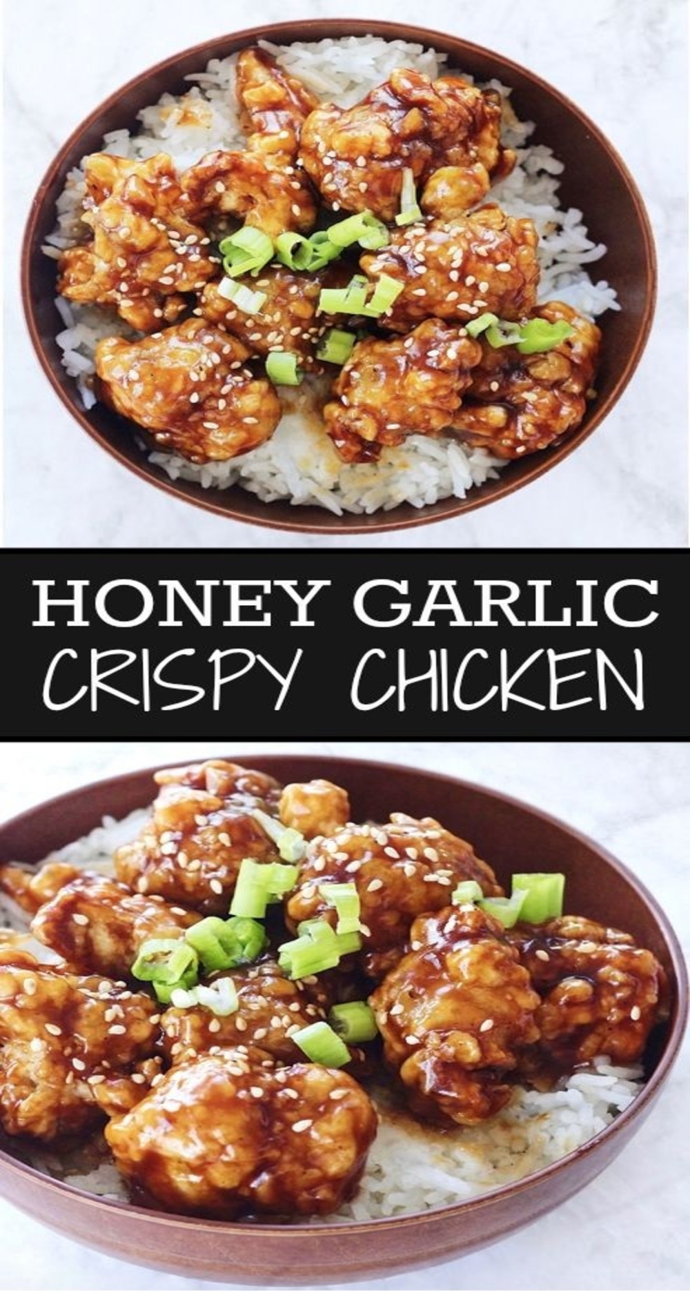 Honey Garlic Crispy Chicken