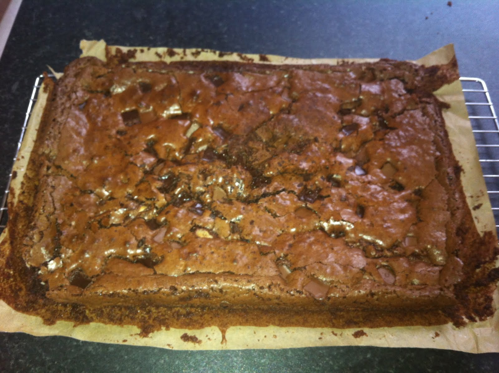 For Goodness Bake Nigella's Cream Cheese Brownies