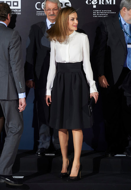 Queen Letizia of Spain attends 'Telefonica Ability Awards 