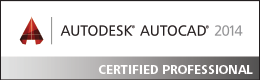 Autodesk AutoCAD 2014 Certified Professional